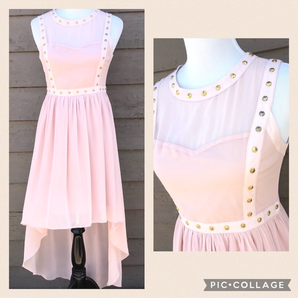 Ark & Co Dresses & Skirts - Ark + Ark studded high low dress!